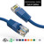 35 Foot 10Gbps Molded Cat 6 Ethernet Network Patch Cable - Blue