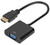 HDMI Male to VGA Female Adapter - Black