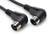 HOSA MID-305RR 5 Foot Right Angle Midi Cable