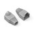 RJ45 Gray Strain Relief Network Cable Boots - Bag of 10 Pieces