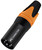 5 Pin Male XLR Connector - Orange