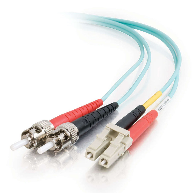 1 Meter ST/LC  10G 50/125 LOMMF OM3  Fiber Cable