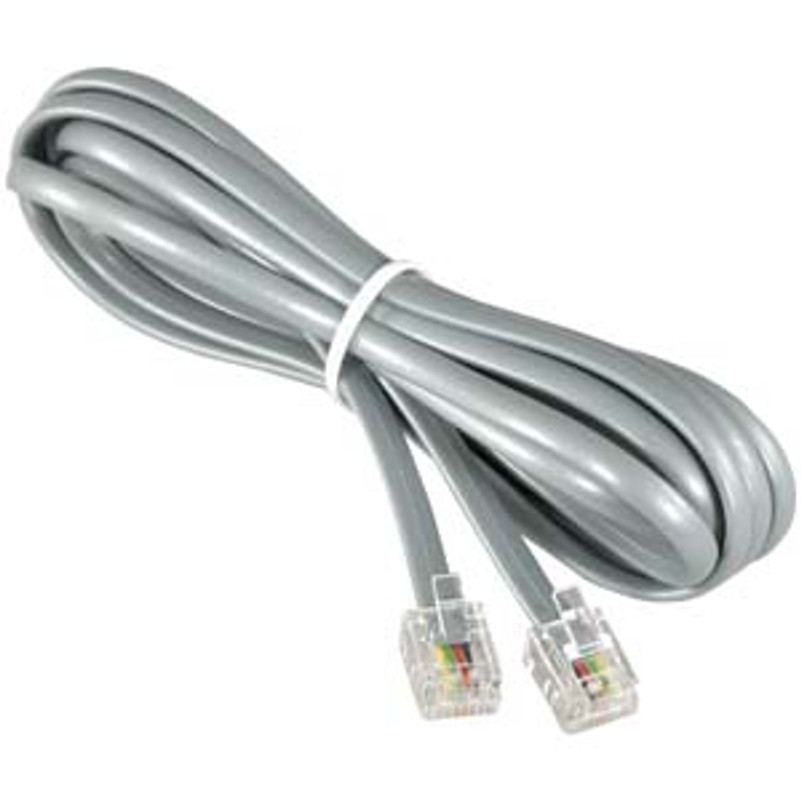 14 Foot RJ11 (6P4C) Modular Telephone Cable