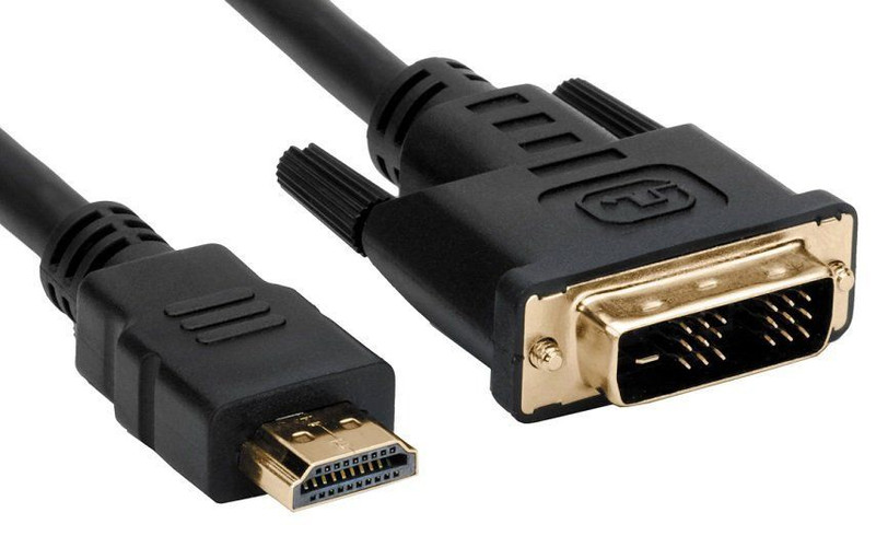 25 Foot HDMI to DVI Digital Cable, Male to Male, 22AWG