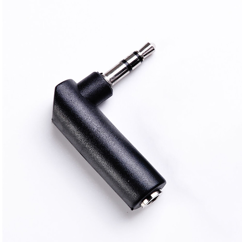 3.5mm Stereo (3 Conductor) Angled Adapter