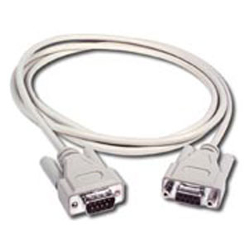 6 Foot DB9 Male - DB9 Female Null Modem Cable
