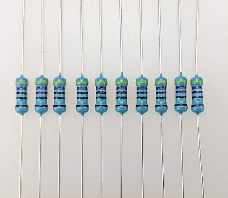 1/2W 1% Metal Film Resistor 15 ohm - 10 Pack