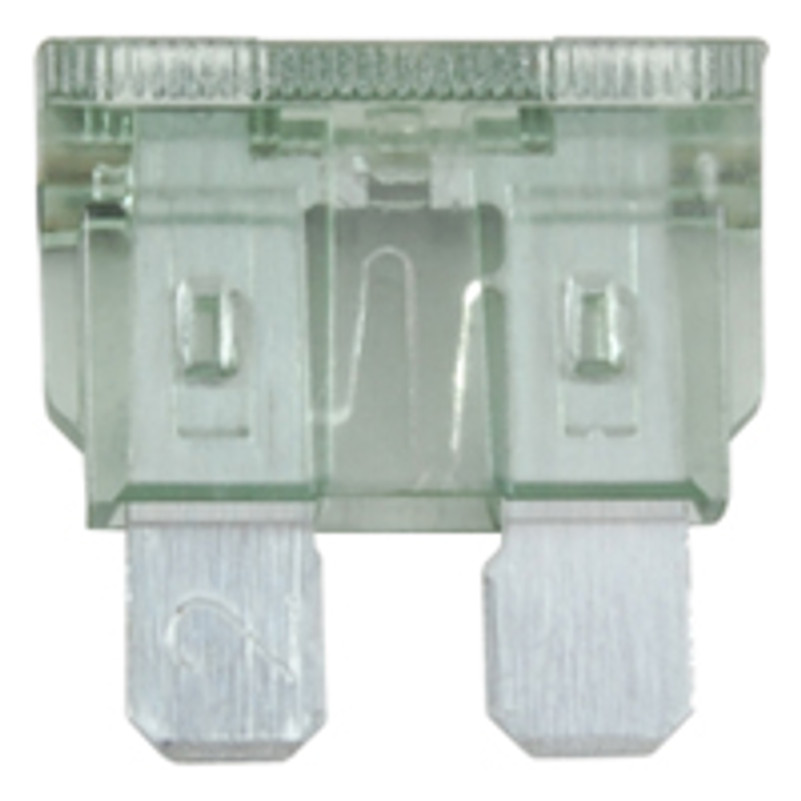 NTE 74-AF2A Fuse-automotive Atc Equivalent Blade Type 2a 32V Gray Color Fast Acting 5 Pack