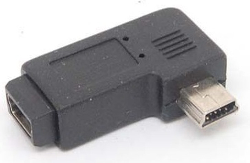 90 Degree Right Angle Mini USB Adapter