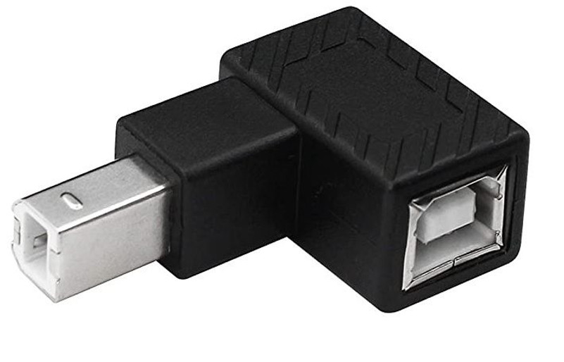 USB 2.0 Type B Up Angled Adapter