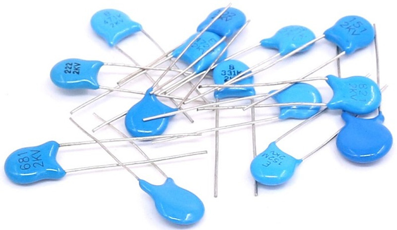 1500pF High Voltage Ceramic Disc Capacitor, 2kV, Tolerance: ±15%