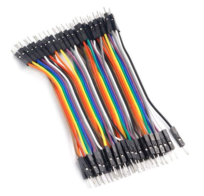 10cm Male - Male 40 Wire Dupont Cable