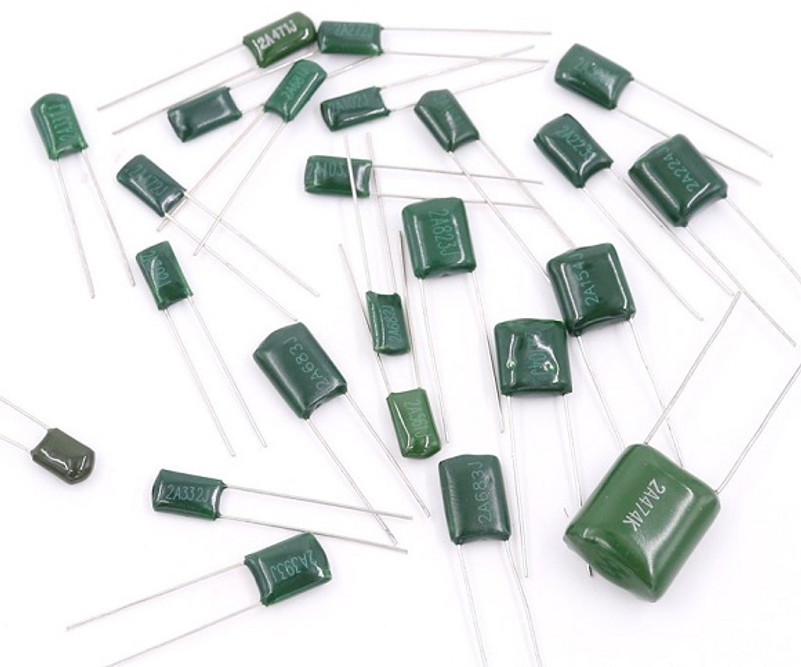 39nf Mylar Polyester Film Capacitor, 100V, Tolerance: ±5%