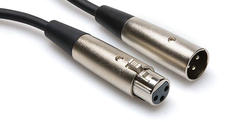 HOSA 10 Foot Balanced Interconnect, XLR Male to Female Cable