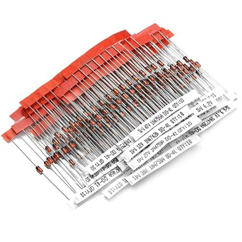 1N4734A (5.6V) 1 Watt Zener Diode - 10 Pack