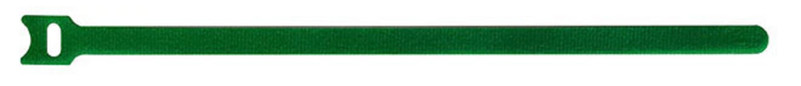 20cm Hook and Loop Straps - Pack of 10 - Green
