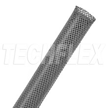 TechFlex PTN0.75NB Flexo PET Expandable Sleeving, 3/4 Diameter - Neon Blue  (75 FT Roll)