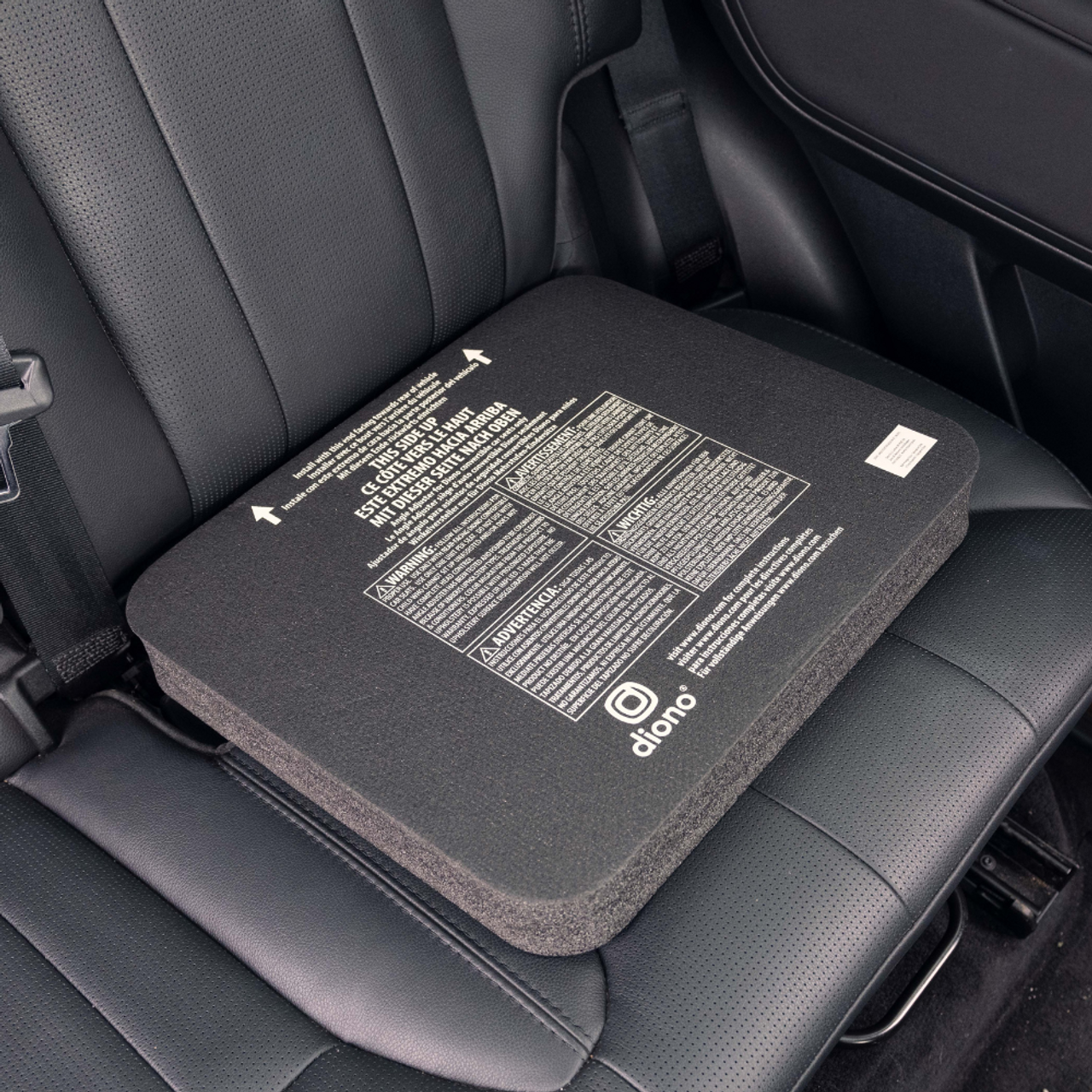 Enhanced Seat Cushion Car Wedge Seat Cushion For Car Seat Driver/Passenger-  Wedge Car Seat Cushions For Driving Improve Vision/Posture - Memory Foam