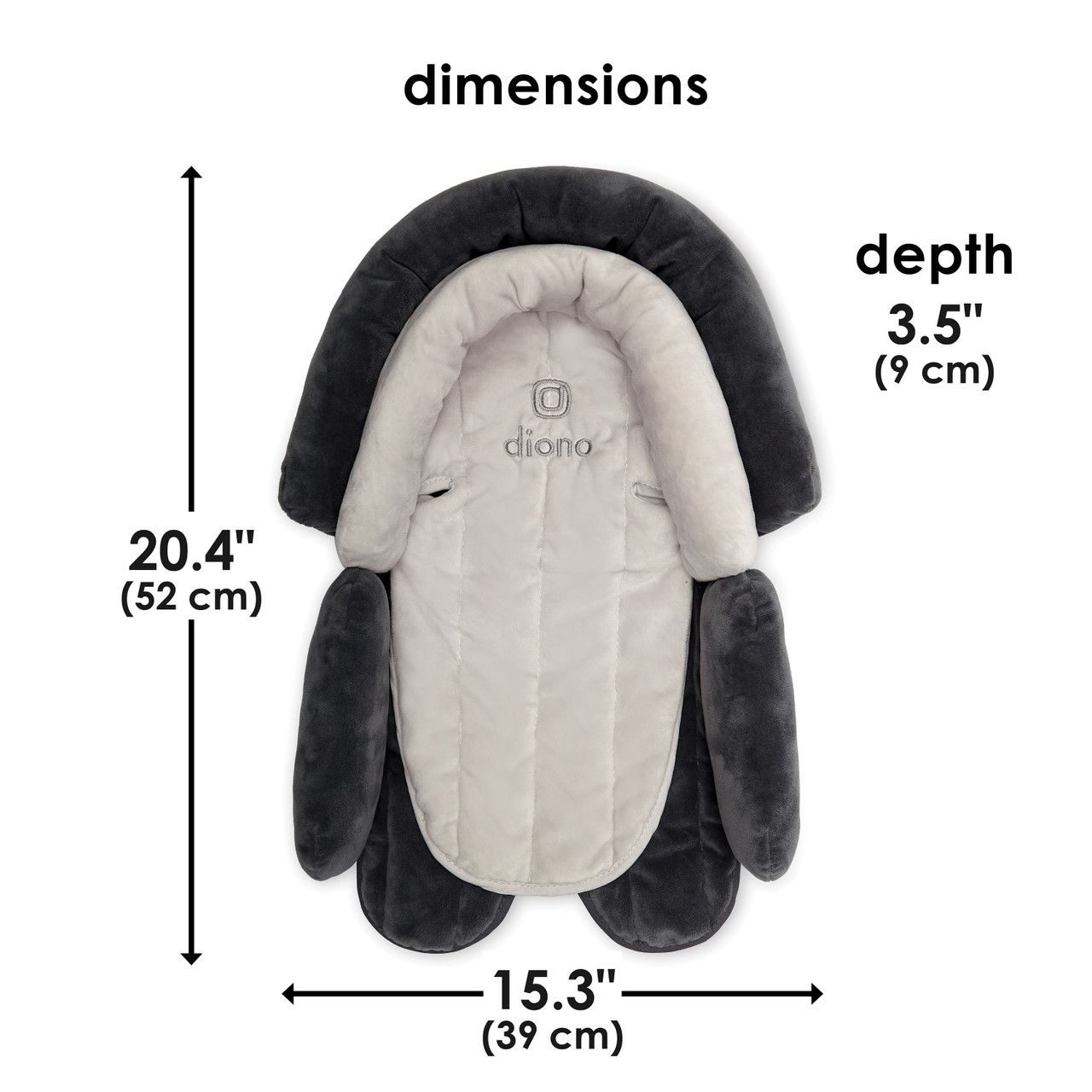 Cuddle Soft® 2in1 Baby Head Support diono® Car Seats