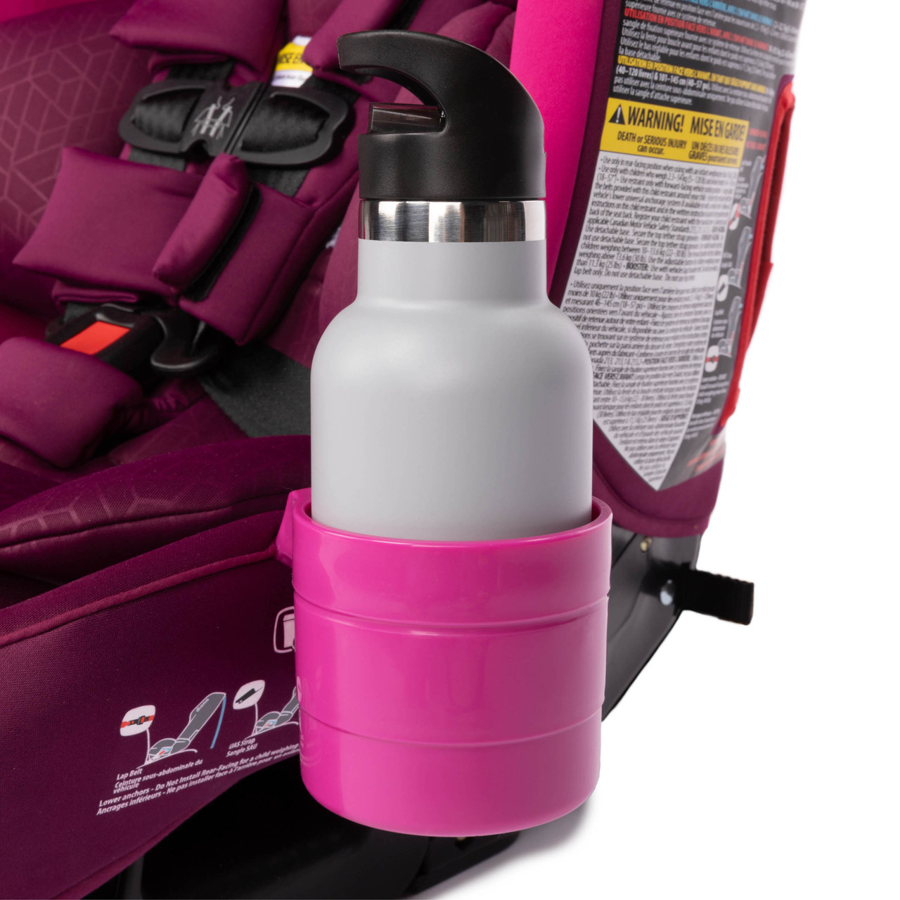 diono cup holder install