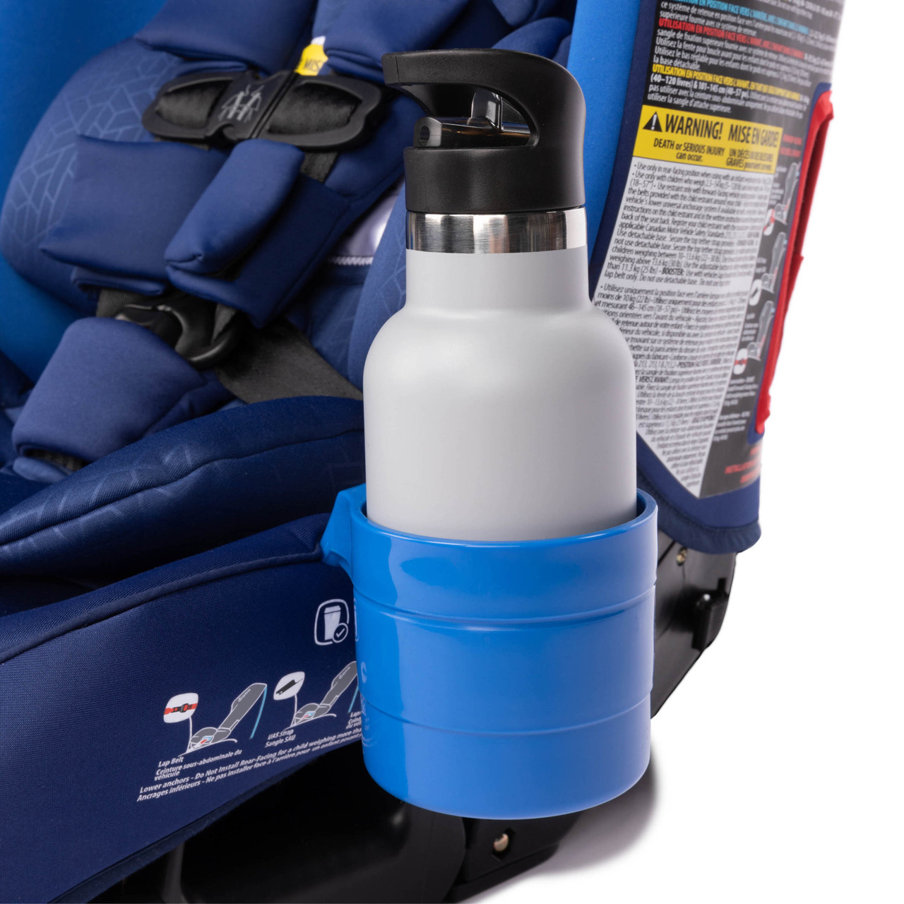 diono cup holder install