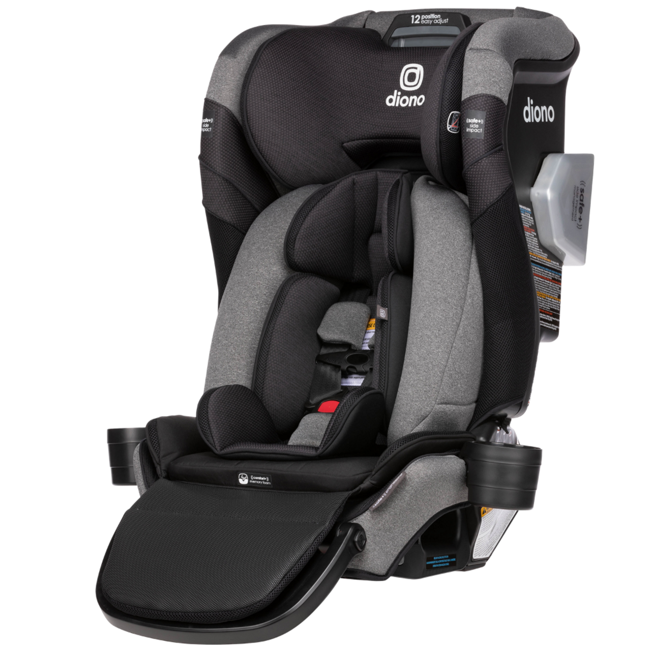 i seat gro isofix group 1 2 3 black stars car seat