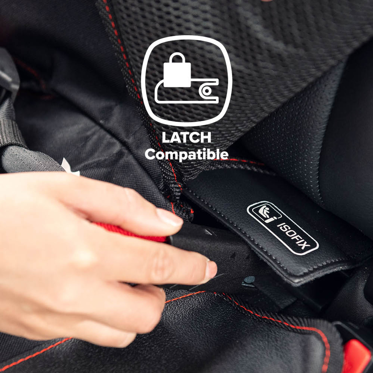 Latch compatible shop car seat