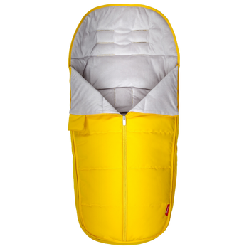 All Weather Stroller Footmuff, Universal Fit from Baby to Toddler With Cozy Super Soft Padding, Weatherproof, Water Resistant Lining [Yellow Sulphur]