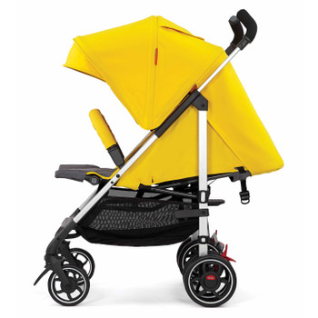 yellow umbrella stroller