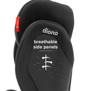 Advance air flow with breathable side panels [Black]