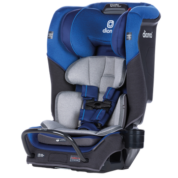 Narrow car seats: How to fit 3 across in a car with Graco - Blue