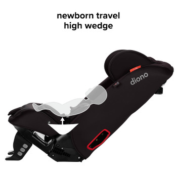 Newborn travel high wedge [Black Jet]