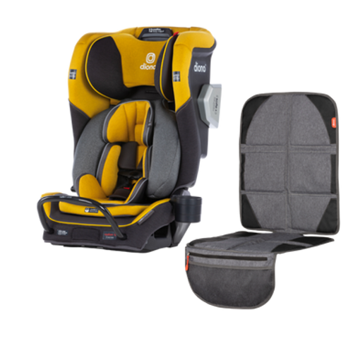 Radian® 3QXT Yellow Mineral & Ultra Mat and Heat Sun Shield Car Seat Protector