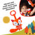 Diono Fox Character Car Seat Straps & Linkee Toy, Shoulder Pads for Baby, Infant, Toddler, 2 Pack Reversible Soft Seat Belt Cushion and Stroller Harness Covers Helps Prevent Strap irritation, Orange [Fox]