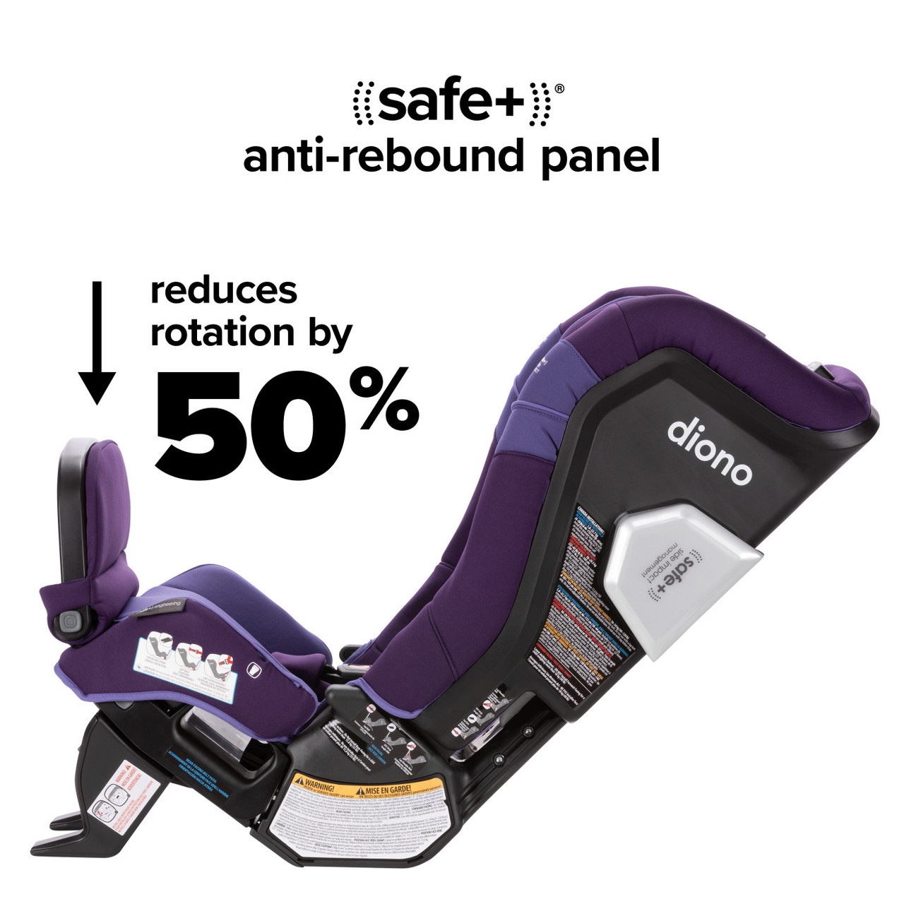 Diono Radian 3RXT Max SafePlus All-in-One Car Seat - Picture 12 of 19