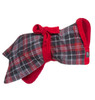 Tartan dog dressing gown from Dogrobes Exclusive Collection to dry your dog and keep them warm and comfort them in style.