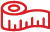 Dogrobes measuring tape icon – link to Size Guide for measuring videos and diagrams