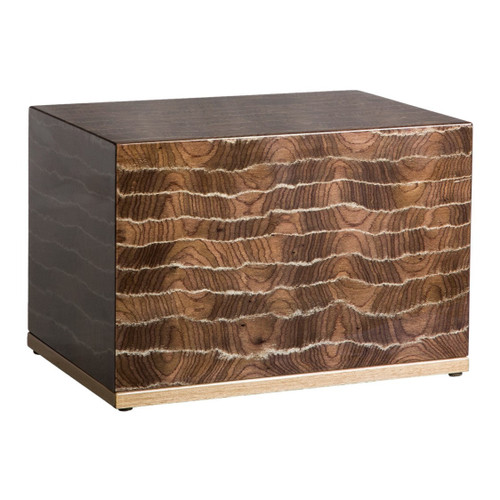 The Holmes Urn in Striped Brown - product view 1