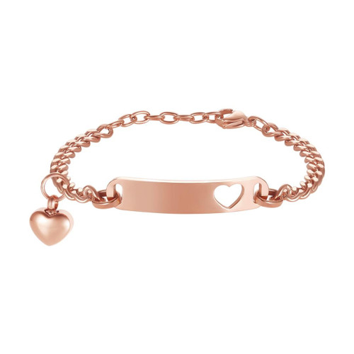 The Claire Cremation Bracelet in Rose Gold - product view 1