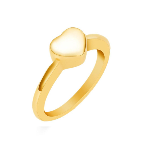 The Claire Cremation Ring in Gold - product view 1