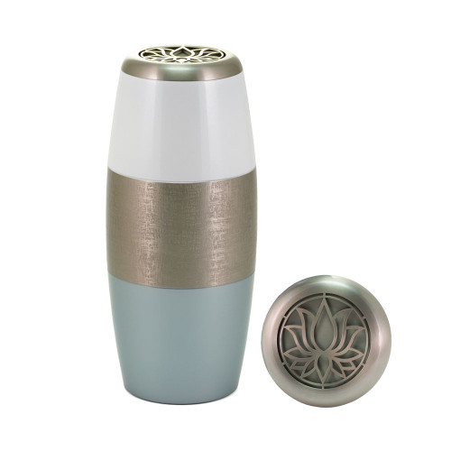 Cascade Scatter™ Allure, Pewter/White/Blue, Lotus