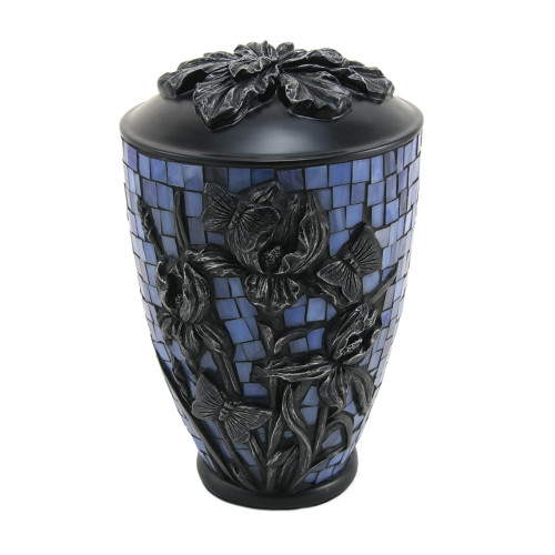 Mosaic Iris, Full Size Urn