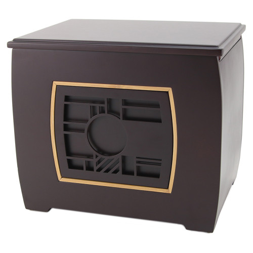 Modern Companion Urn with Geometric