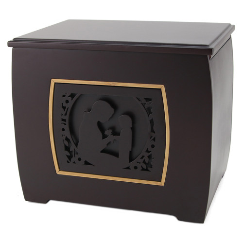 Modern Companion Urn with Mother & Child
