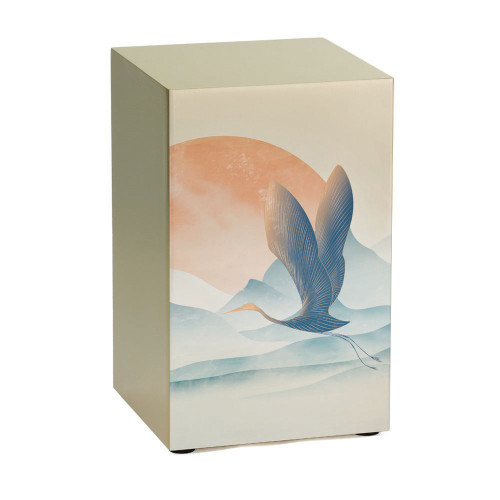 Life Canvas Eternal Peace Cranes, Bronze