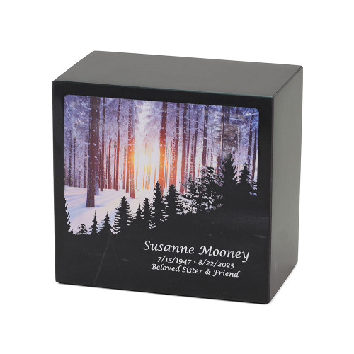 Monumental Memorials Forest Snowfall