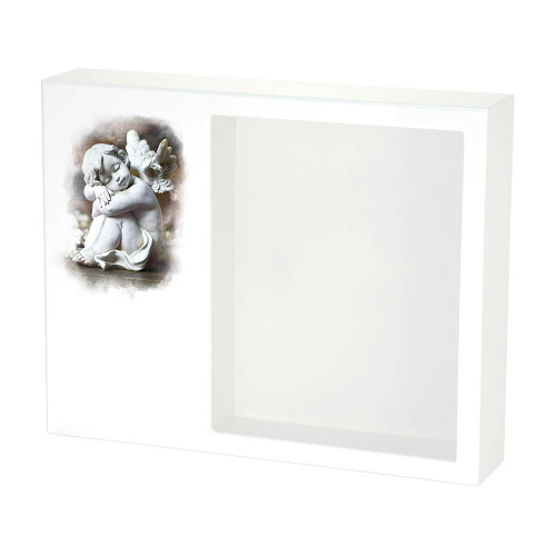 Shadowbox Remembrance Keepsake Cherub