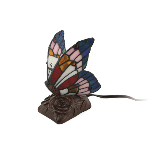 Blue Butterfly Lamp Keepsake