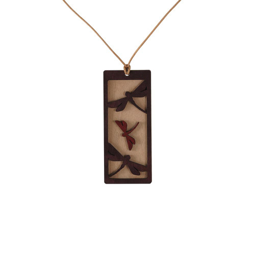 Woodland Pendant Dragonfly