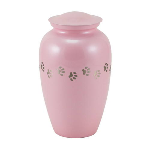 Classic Paw Pearl Pink, Family Urn